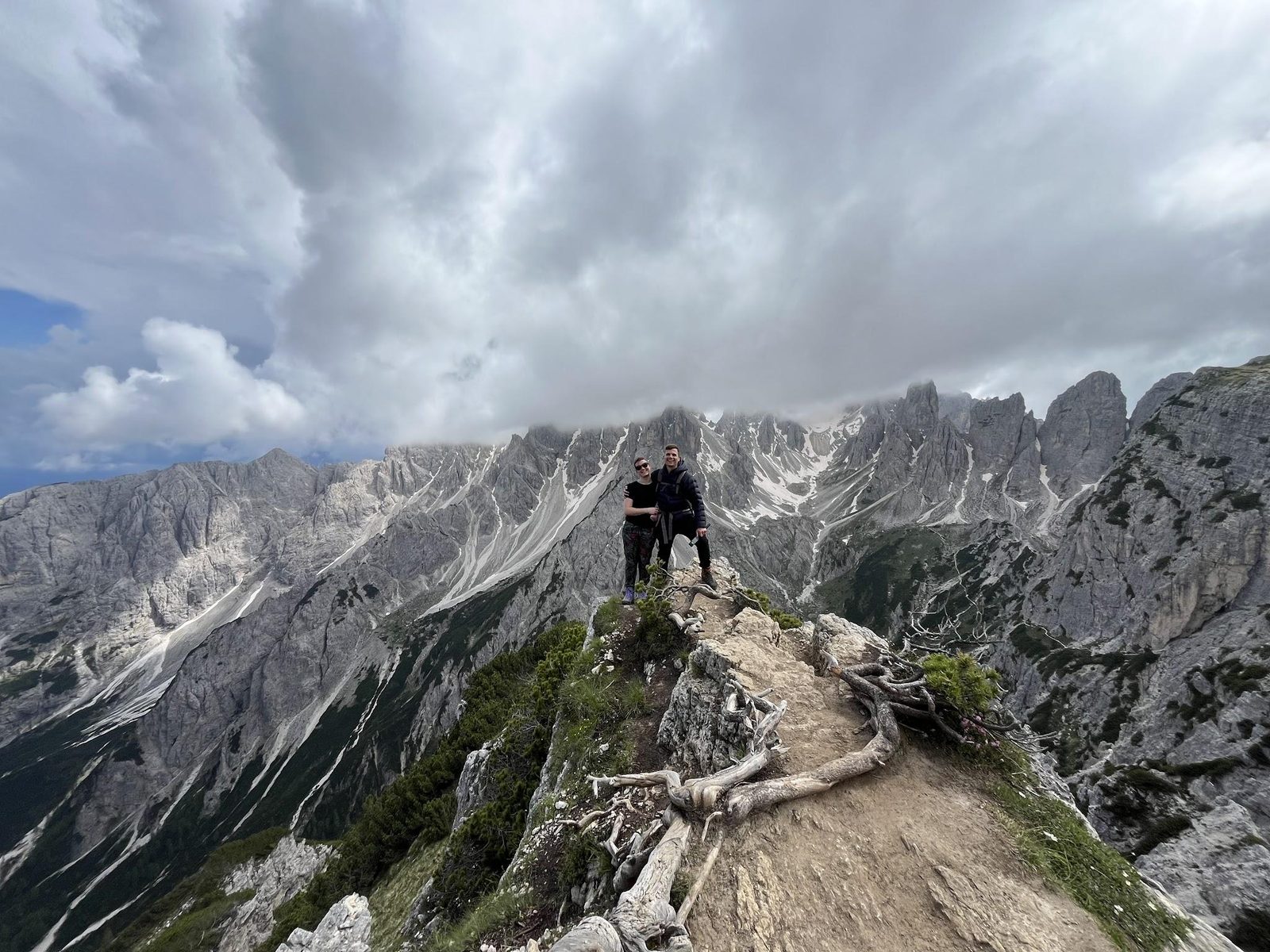 Le point de vue sur les Cadini di Misurina