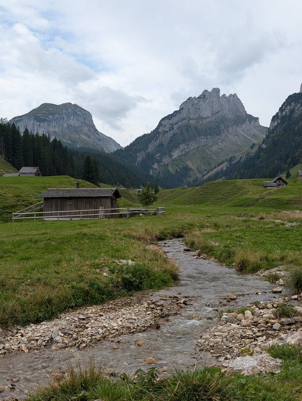 Chemin de la randonnée Saxer lucke