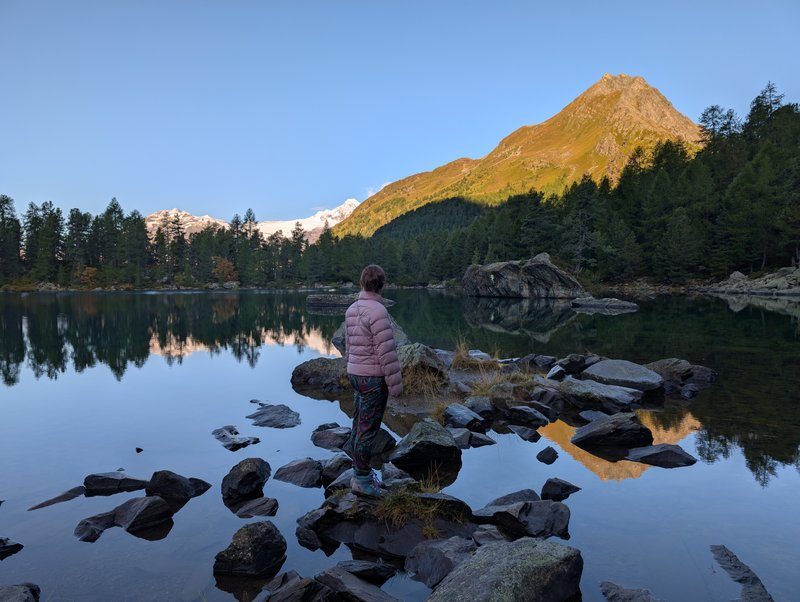 Florence au lac de saoseo