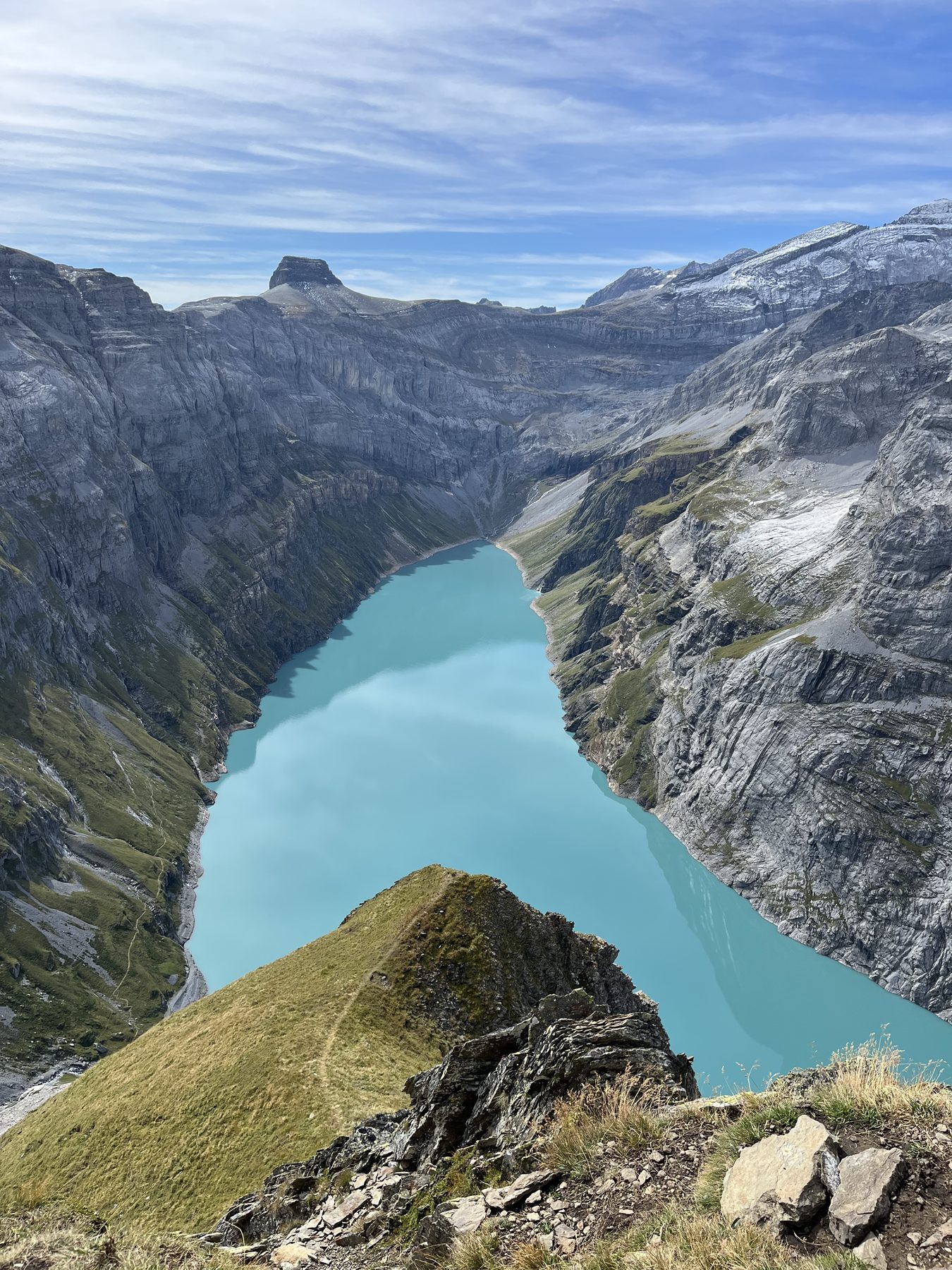 Limmernsee vue d'en haut