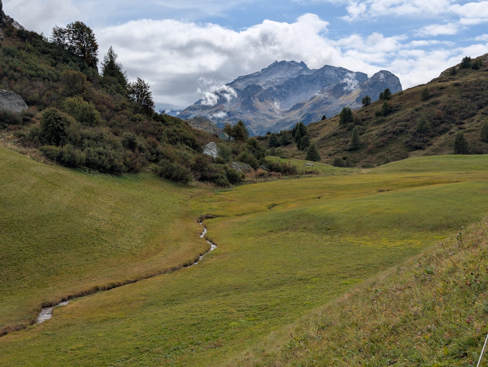 Vue sur les montagnes